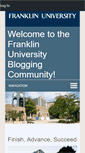 Mobile Screenshot of engage.franklin.edu