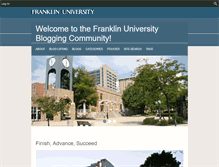 Tablet Screenshot of engage.franklin.edu