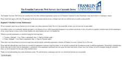 Desktop Screenshot of maintenance.franklin.edu